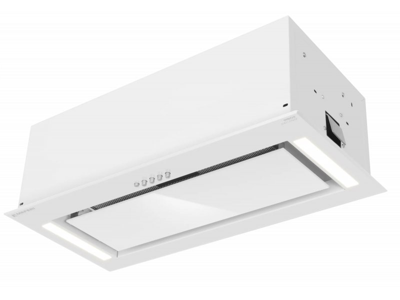 Встраиваемая вытяжка Meferi Power INBOX60WH Glass белый Встраиваемая вытяжка Meferi Power INBOX60WH Glass белый