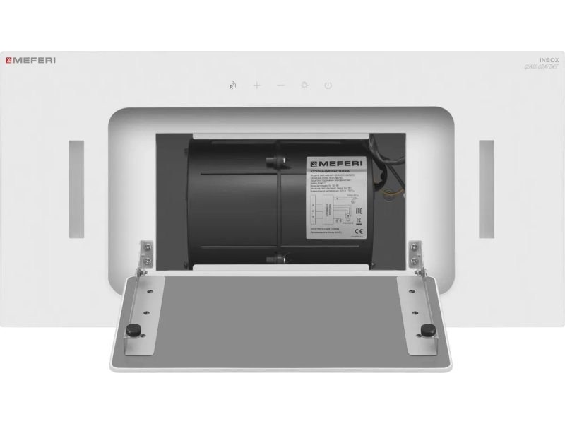Встраиваемая вытяжка Meferi Power INBOX60WH Glass белый Встраиваемая вытяжка Meferi Power INBOX60WH Glass белый