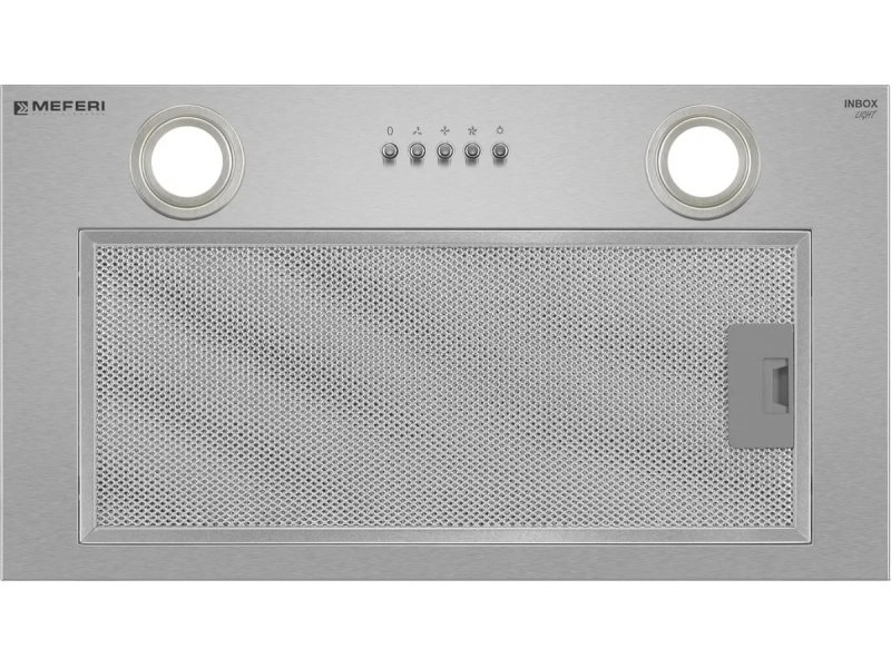 Встраиваемая вытяжка Meferi Light InBox52IX нержавеющая сталь