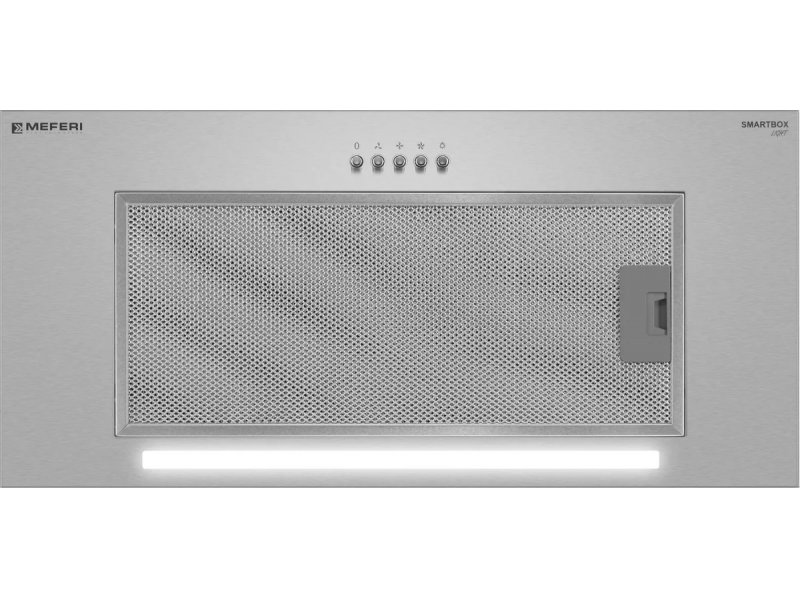 Встраиваемая вытяжка Meferi Light Smartbox60IX нержавеющая сталь