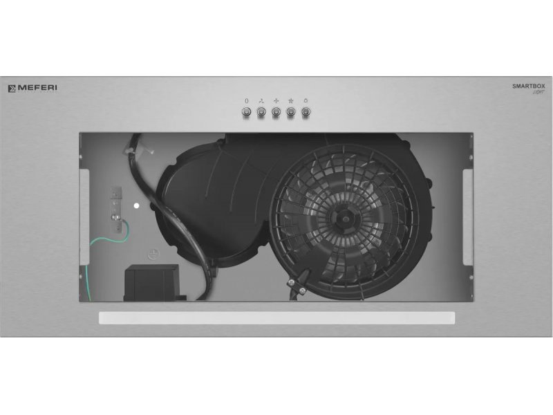 Встраиваемая вытяжка Meferi Light Smartbox60IX нержавеющая сталь