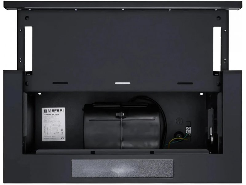Встраиваемая вытяжка Meferi Power SlideBox 60BK черный