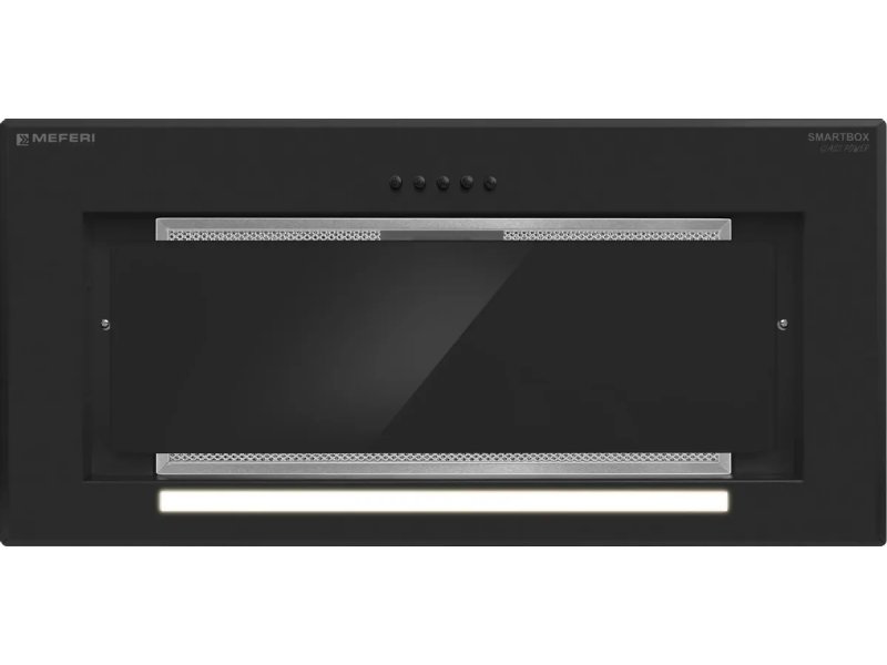Встраиваемая вытяжка Meferi Power Smartbox60BK Glass черный