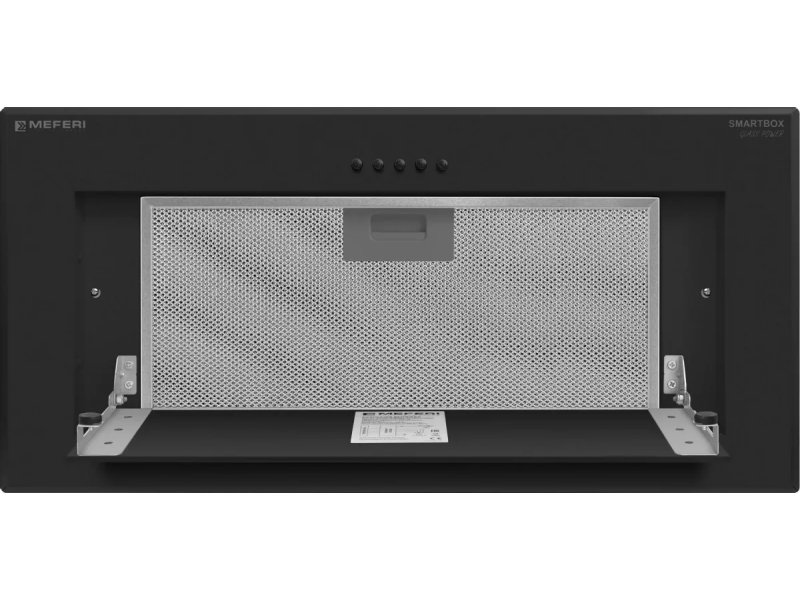 Встраиваемая вытяжка Meferi Power Smartbox60BK Glass черный