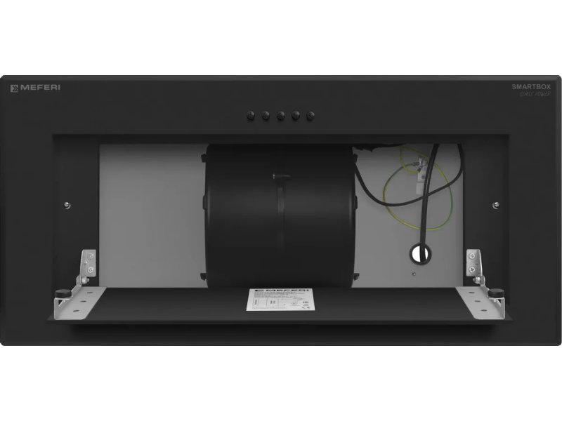 Встраиваемая вытяжка Meferi Power Smartbox60BK Glass черный