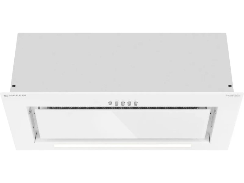 Встраиваемая вытяжка Meferi Power SmartBox60WH Glass белый