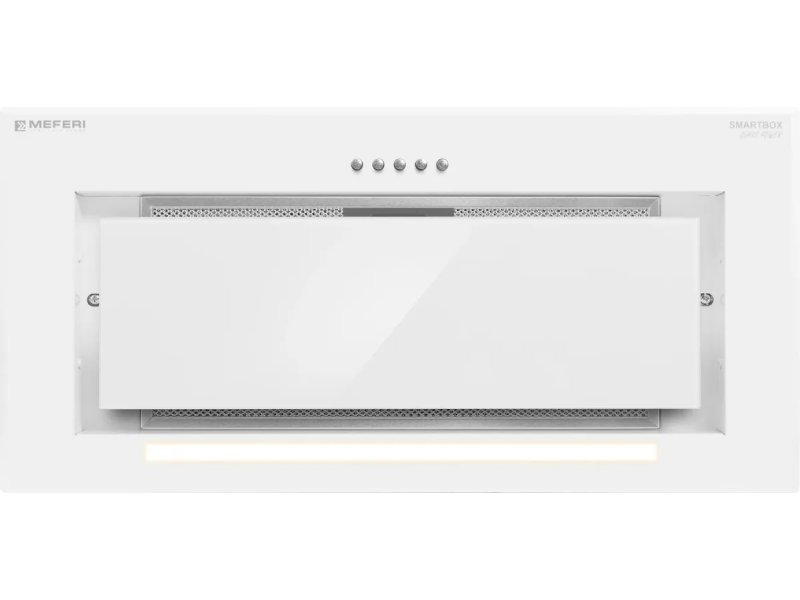 Встраиваемая вытяжка Meferi Power SmartBox60WH Glass белый