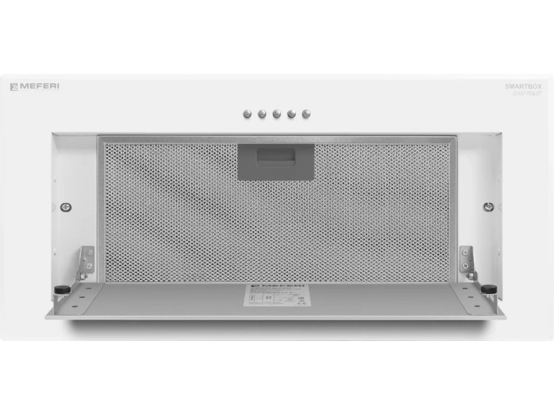 Встраиваемая вытяжка Meferi Power SmartBox60WH Glass белый