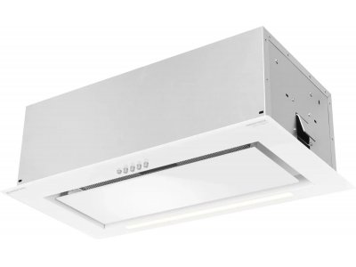 Встраиваемая вытяжка Meferi Power SmartBox60WH Glass белый