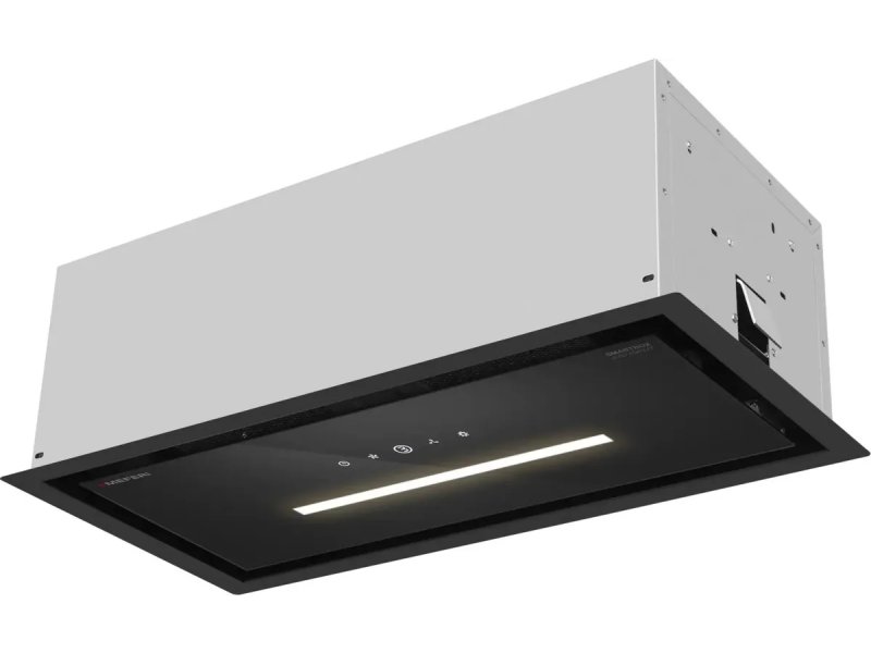 Встраиваемая вытяжка Meferi Smartbox glass comfort 60bk черный