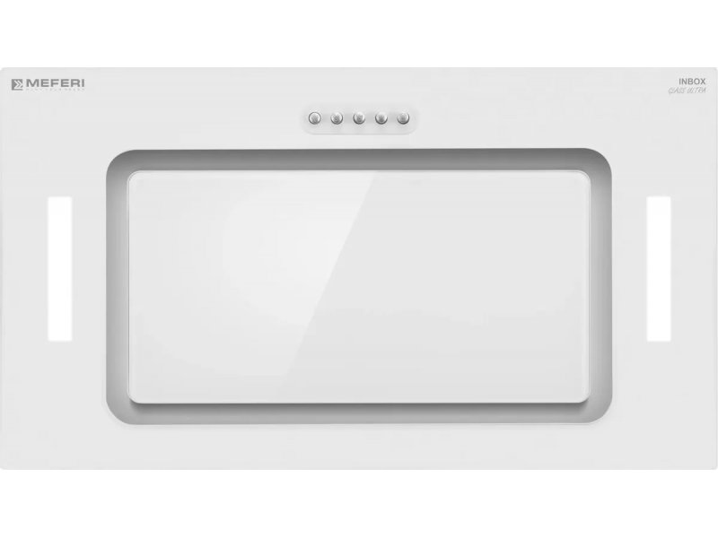 Встраиваемая вытяжка Meferi Ultra Inbox52WH Glass белый