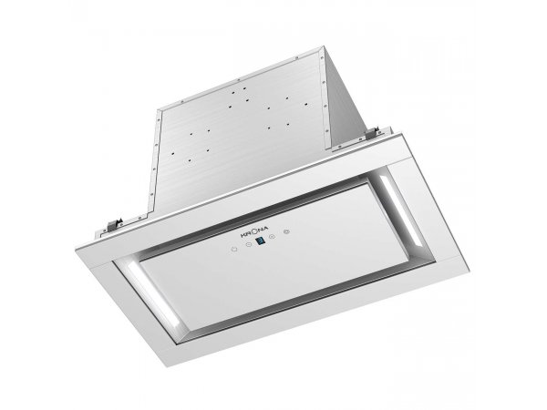 Вытяжка встраиваемая Krona Selina 600 Glass S белый