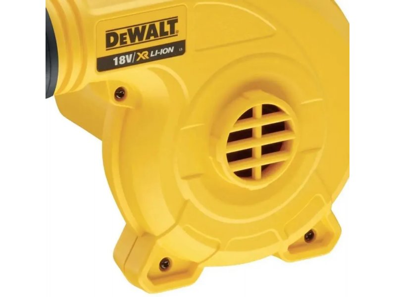 Электрическая воздуходувка Dewalt DCV100 без АКБ без ЗУ желтый Электрическая воздуходувка Dewalt DCV100 без АКБ без ЗУ желтый