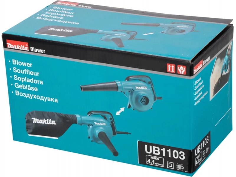 Сетевая воздуходувка-пылесос Makita UB1103 синий Сетевая воздуходувка-пылесос Makita UB1103 синий