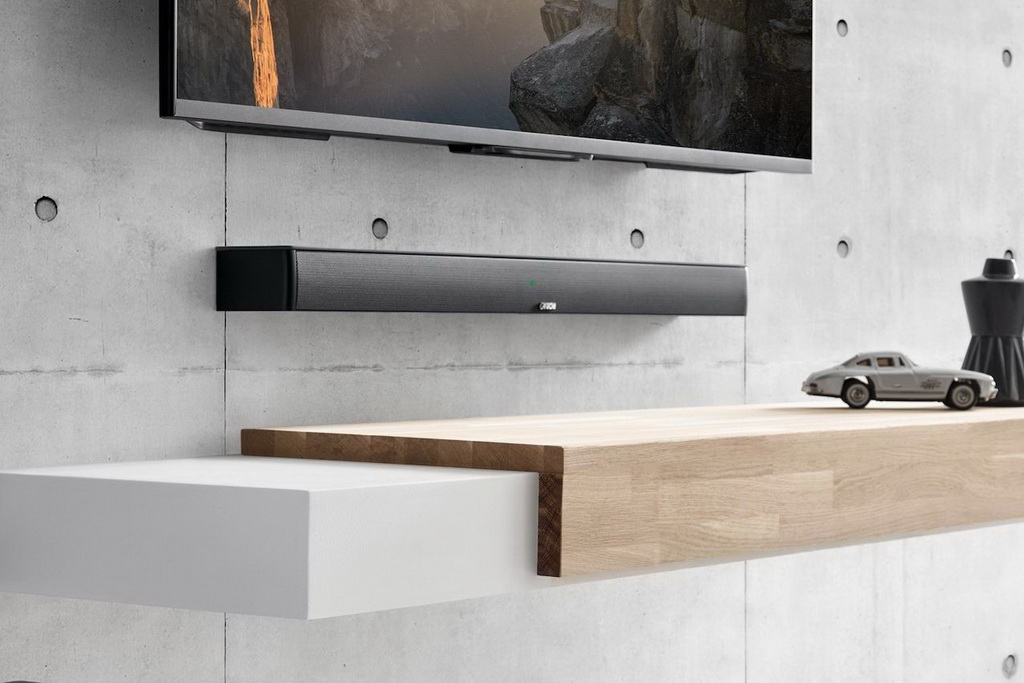 Canton Smart Soundbar 9 &mdash; вид спереди, чёрное исполнение
