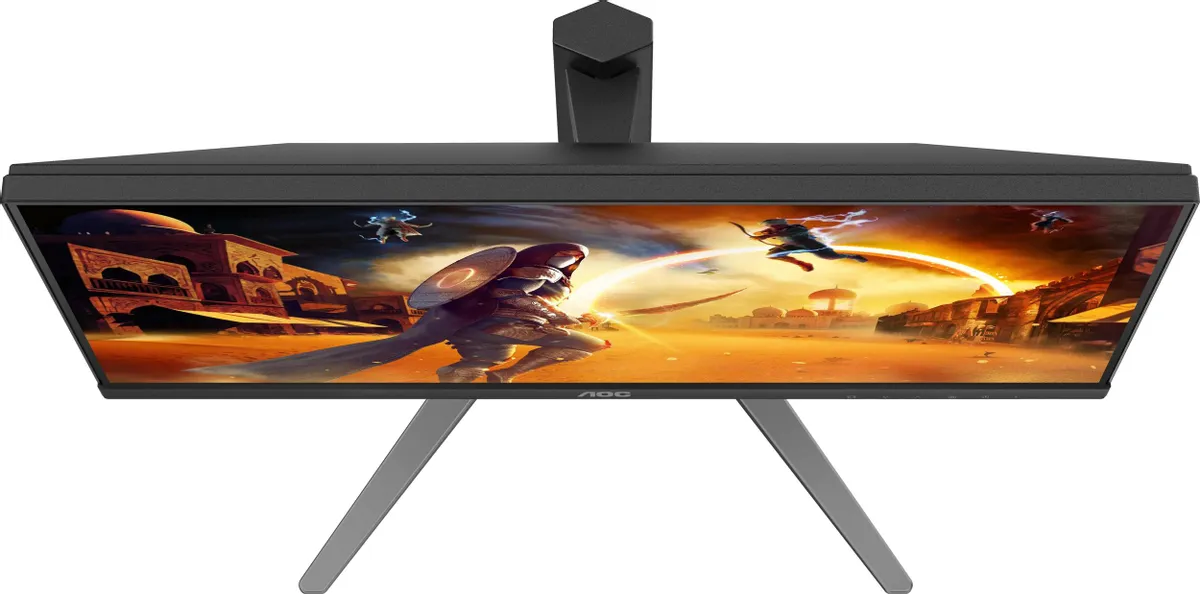 AOC 24G4HA задняя панель разъёмы HDMI DisplayPort аудиовыход подключение