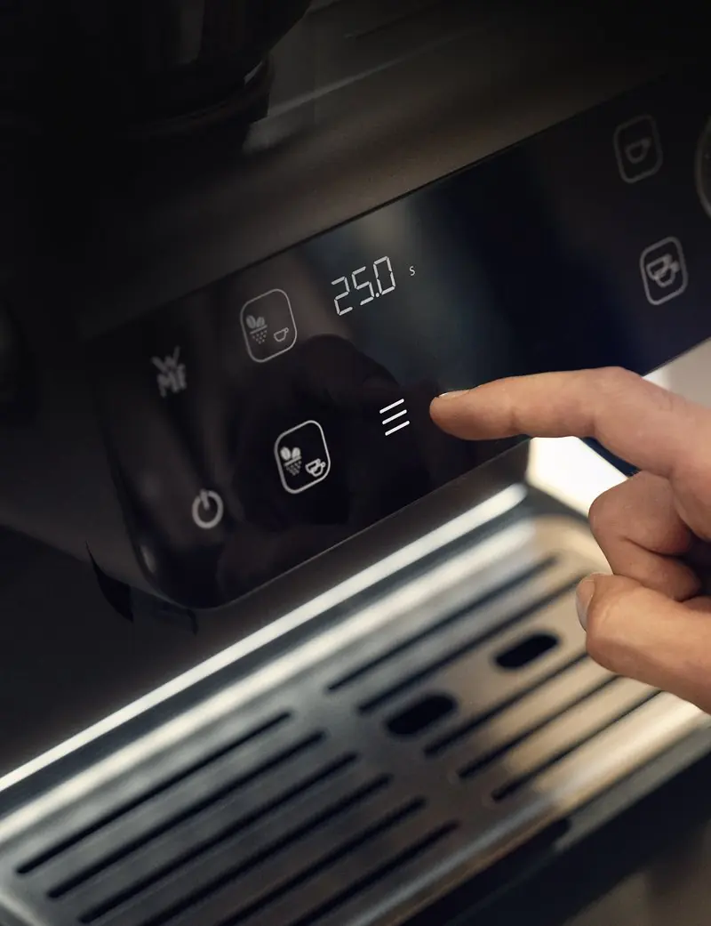 WMF Espresso Pro 0412390011 сенсорная панель управления дисплей индикация