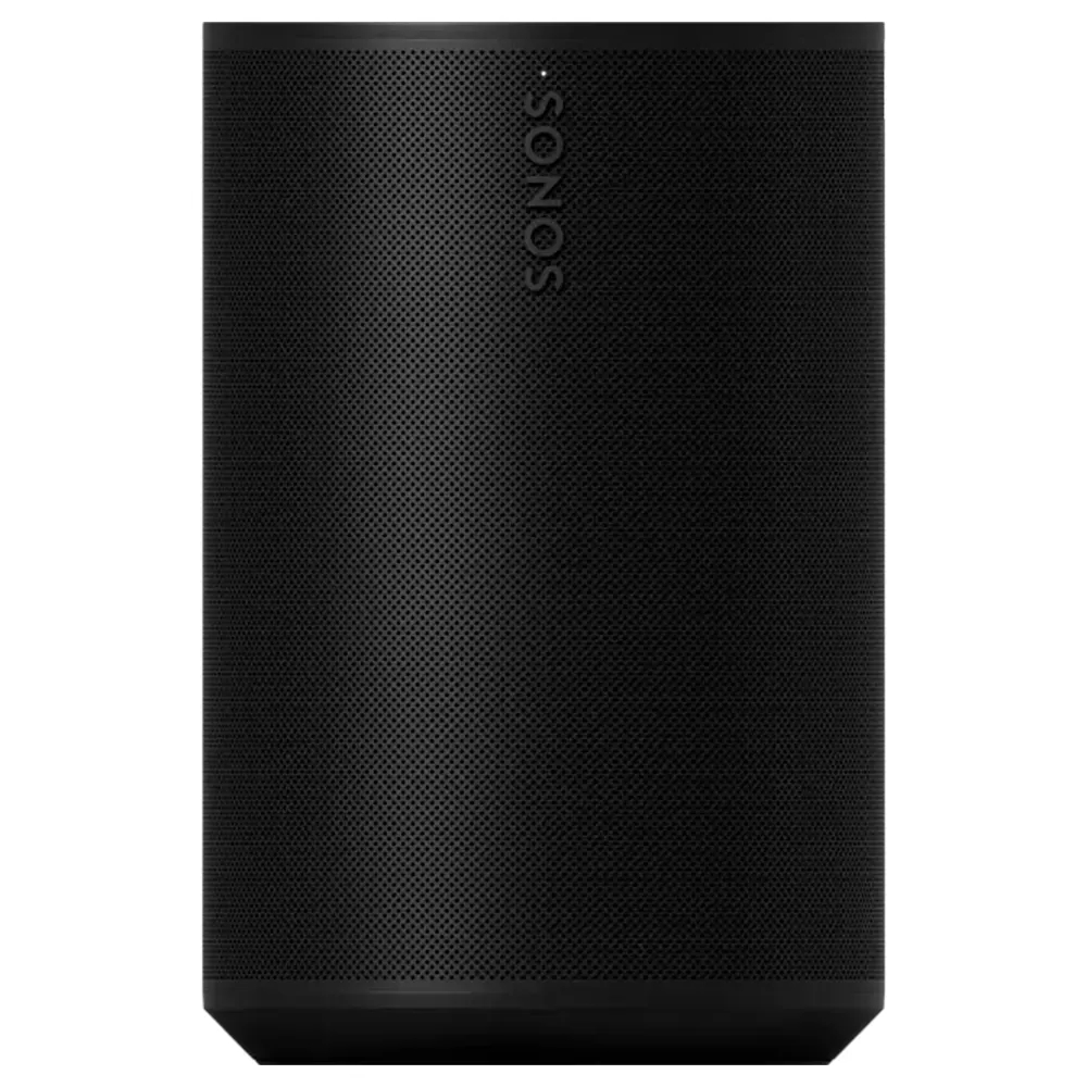 Sonos Era 100 black вид спереди компактный корпус 120 см