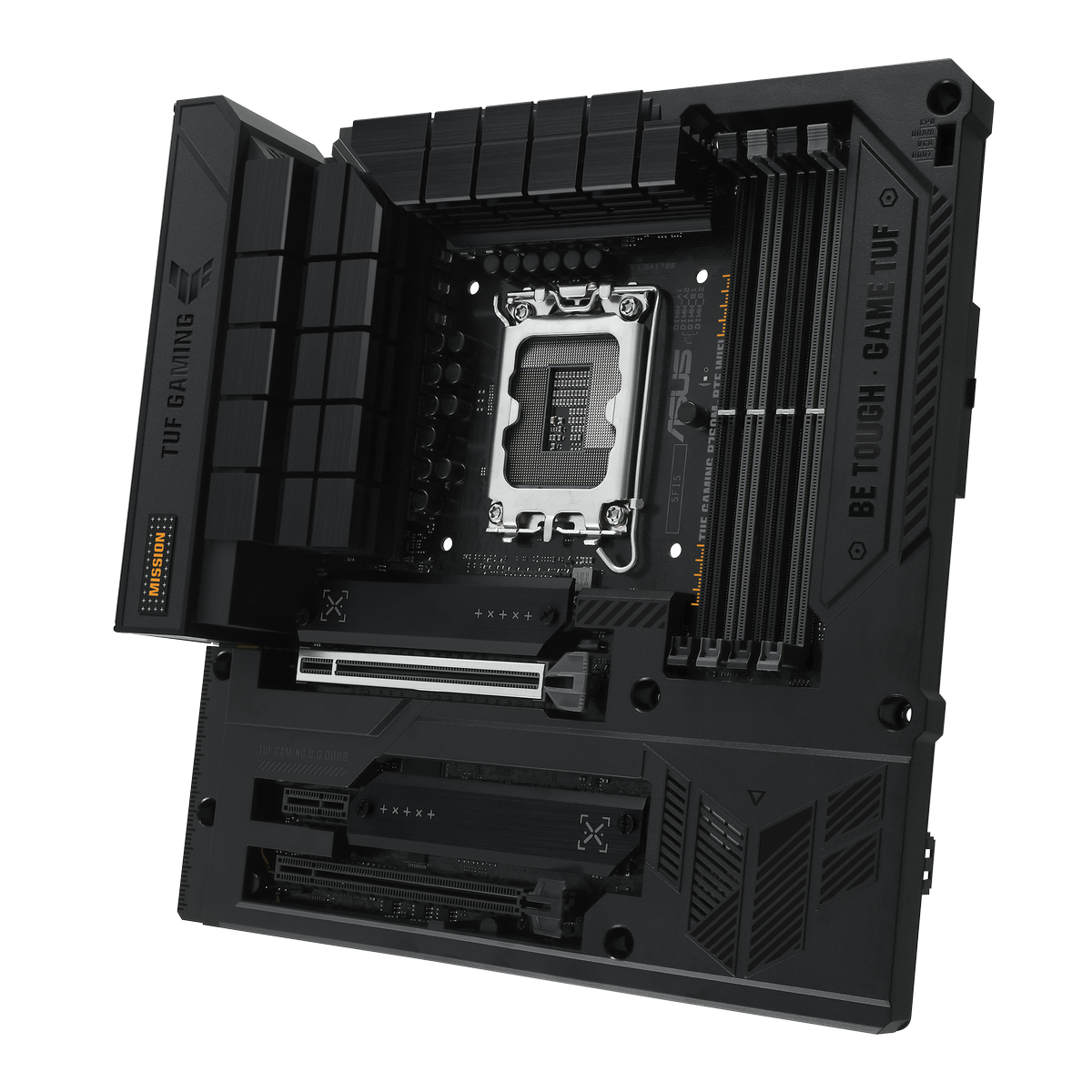 ASUS TUF Gaming B760M-BTF WiFi материнская плата разъёмы и слоты расширения