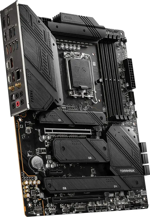 MSI MAG Z790 Tomahawk Wifi задняя панель портов USB HDMI DisplayPort