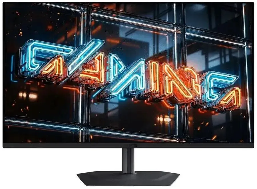 Gigabyte MO32U24 полнокадровый вид, насыщенные цвета и глубокий чёрный фон на QD-OLED 4K экране