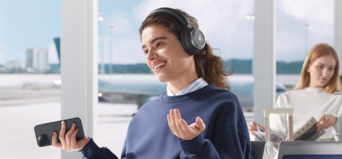 Soundcore Space One Pro &mdash; экран приложения soundcore с HearID персонализацией звука