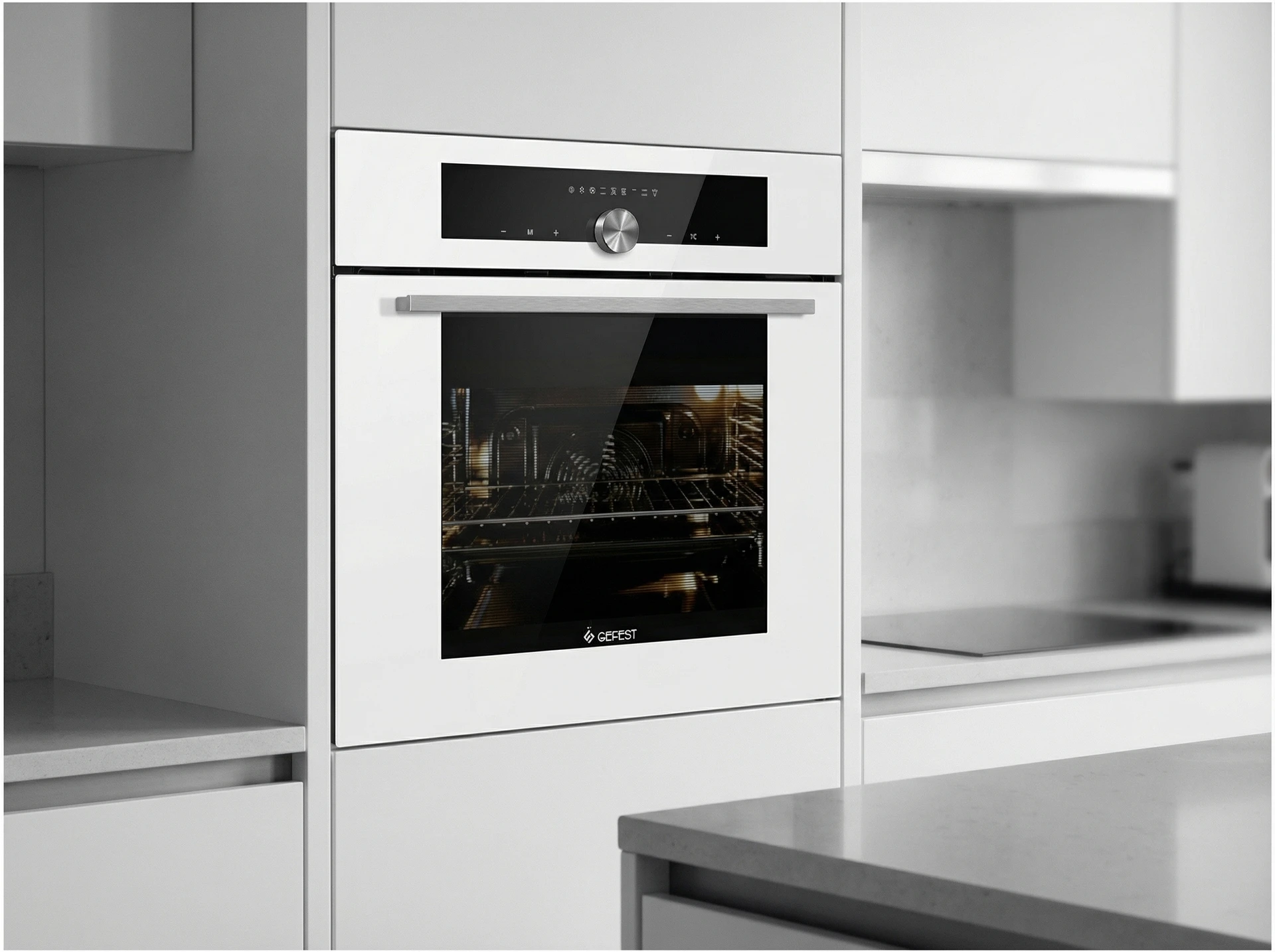 Электрическая духовой шкаф Gefest DA 622-05 BS 382308 - фото в интерьере