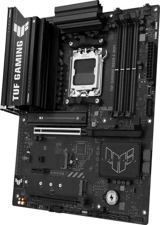ASUS TUF Gaming B850-E WiFi задняя панель порты USB DisplayPort HDMI