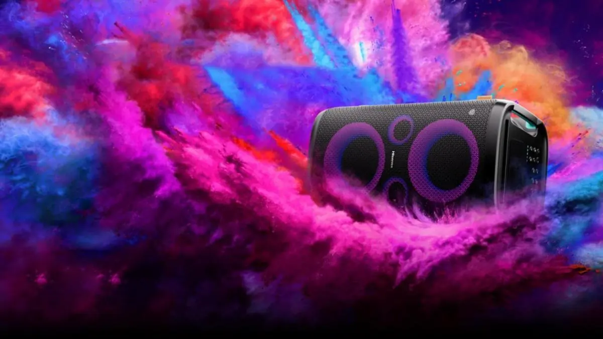 Hisense Party Rocker One аккумулятор и панель управления &mdash; кнопки и индикация