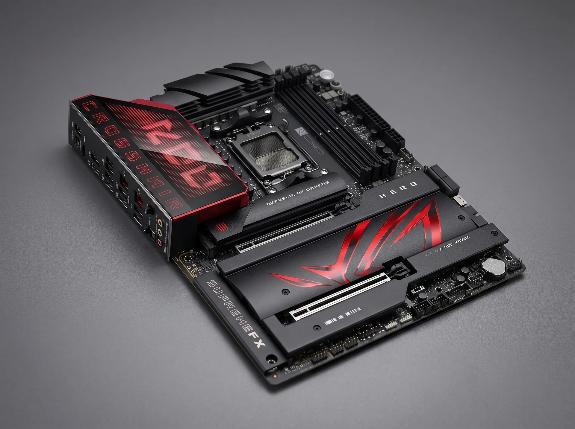 Материнская плата Asus ROG Crosshair X870E Hero, Socket AM5, AMD X870E, ATX, RTL [90MB1IE0-M0EAY0] - фото в интерьере