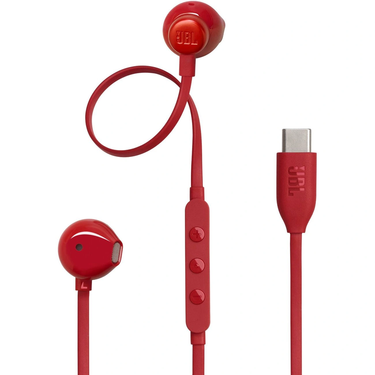 Наушники внутриканальные JBL Tune 305C красные фото