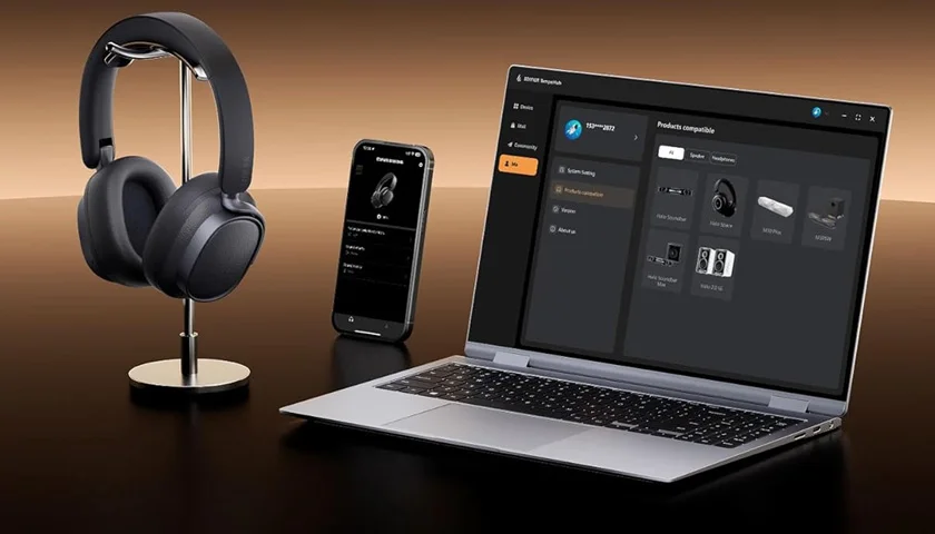 Edifier ES850NB — разъём USB-C для проводного подключения и зарядки