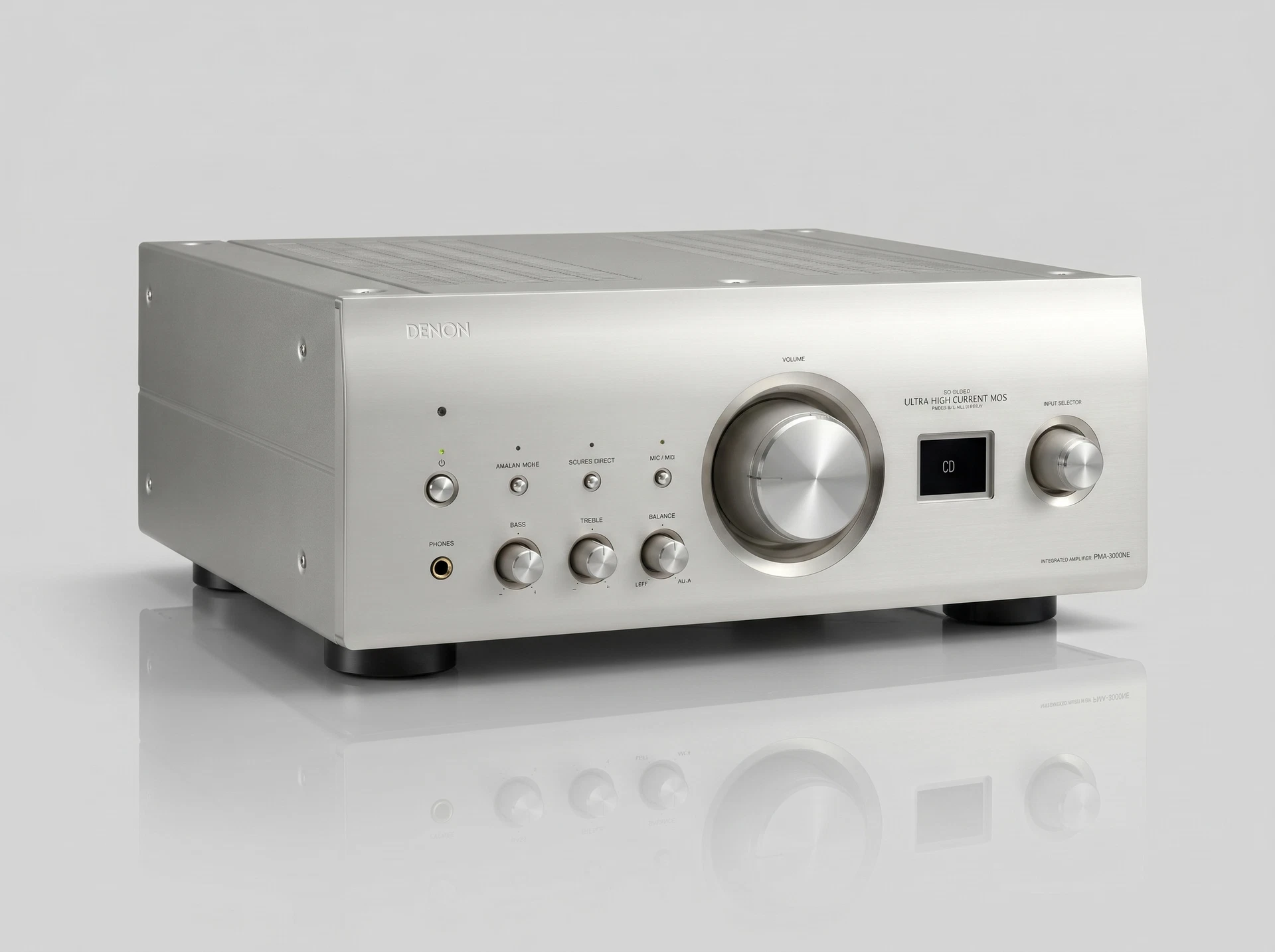 Denon PMA-3000NE Silver задняя панель разъёмы RCA клеммы акустики фонокорректор