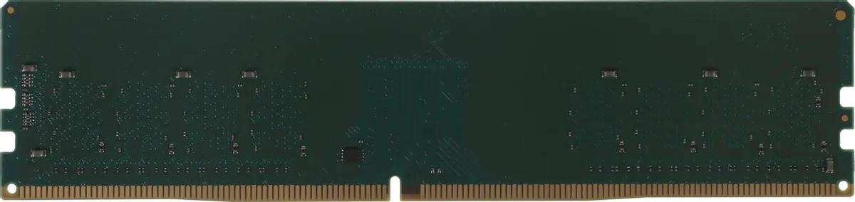 Crucial CT8G4DFRA32A DDR4 3200 МГц установка в слот DIMM материнской платы
