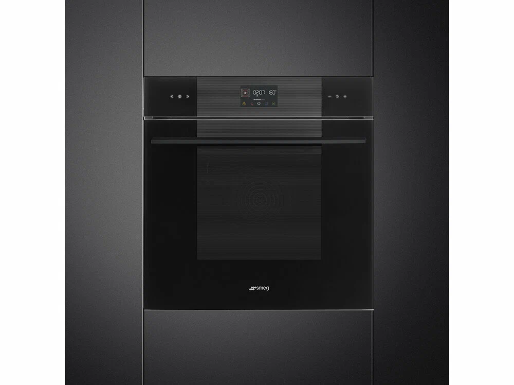 Встраиваемый электрический духовой шкаф Smeg SOP6102TB3 Черный