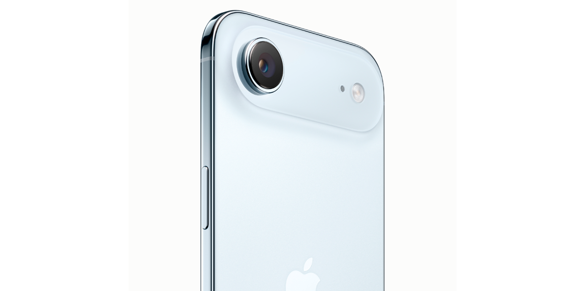 Apple iPhone Air 256GB eSIM Space Black — блок камеры Fusion 48 Мп