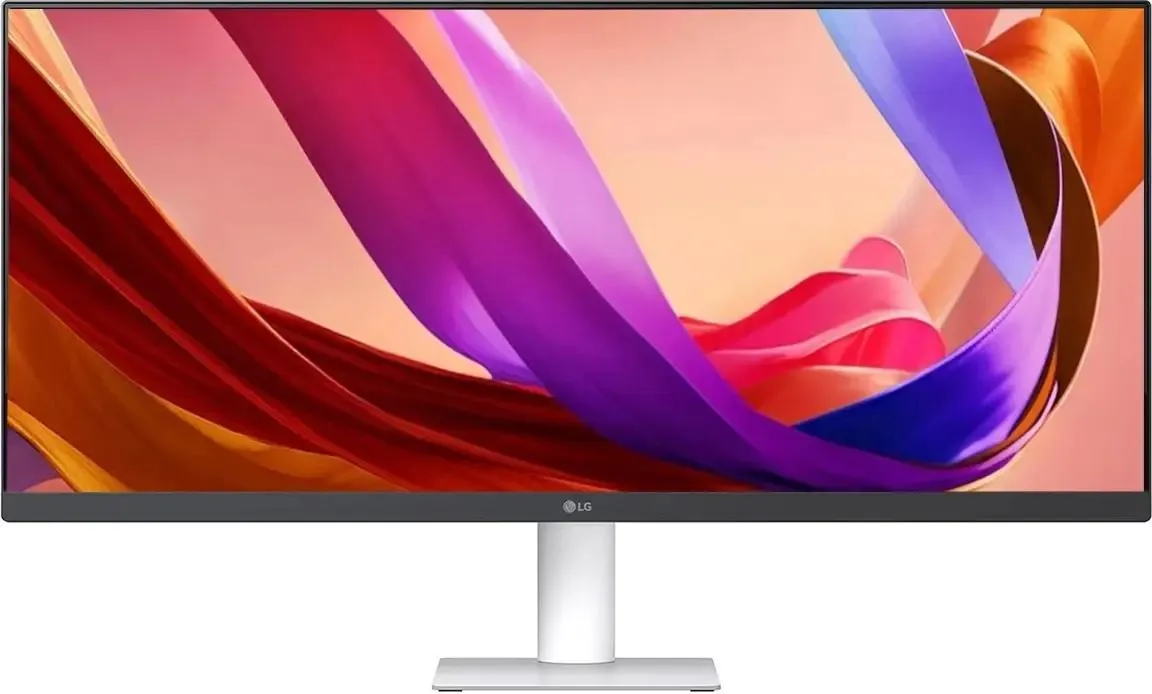 LG 29U531A-W крупный план экрана ультраширокий формат 21:9 цветовой охват и минимальная толщина панели
