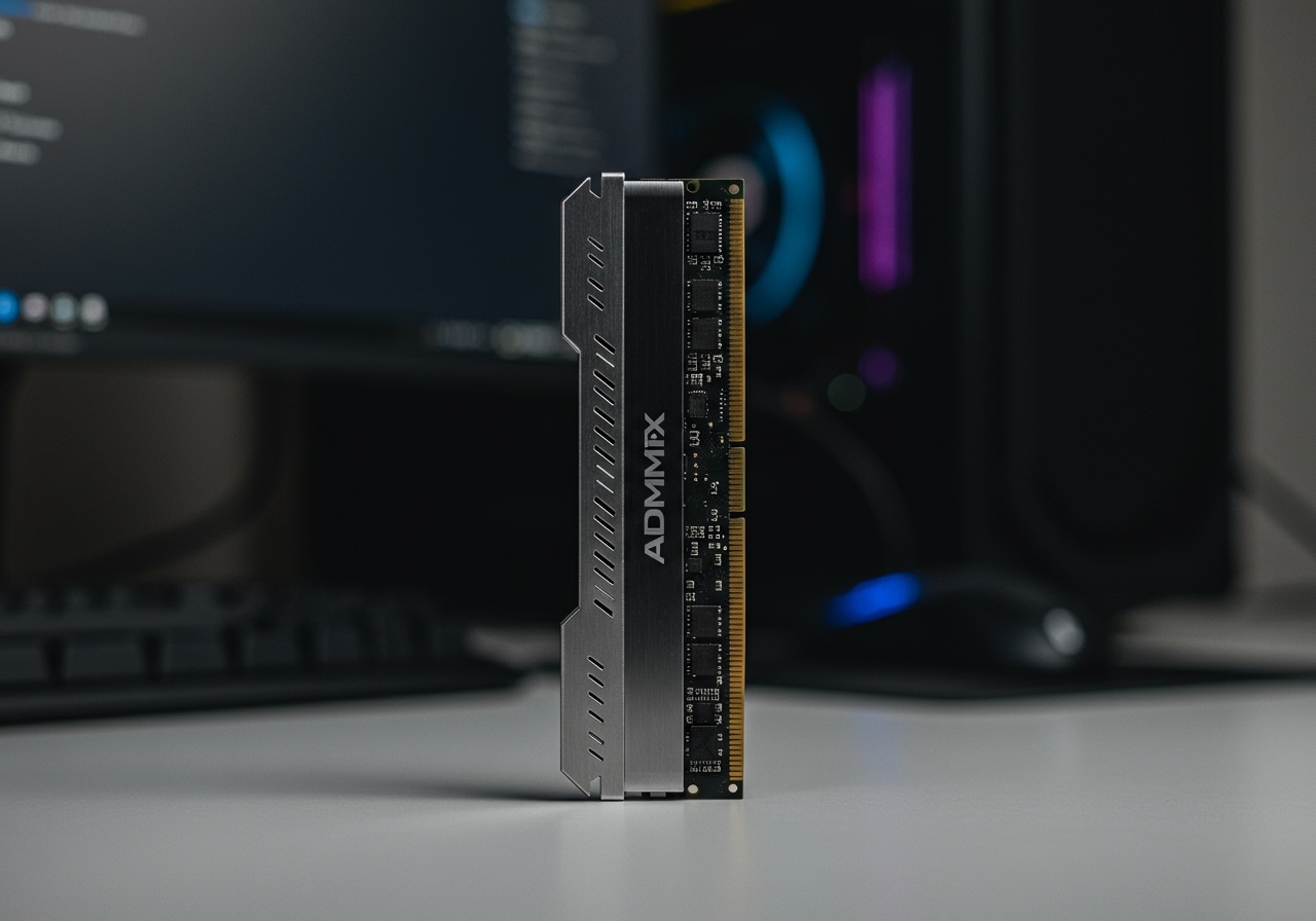 Оперативная память ADATA Gammix AX4U320016G16A-SB10, DDR4 1х 16ГБ 3200 МГц, DIMM, RTL - общий вид