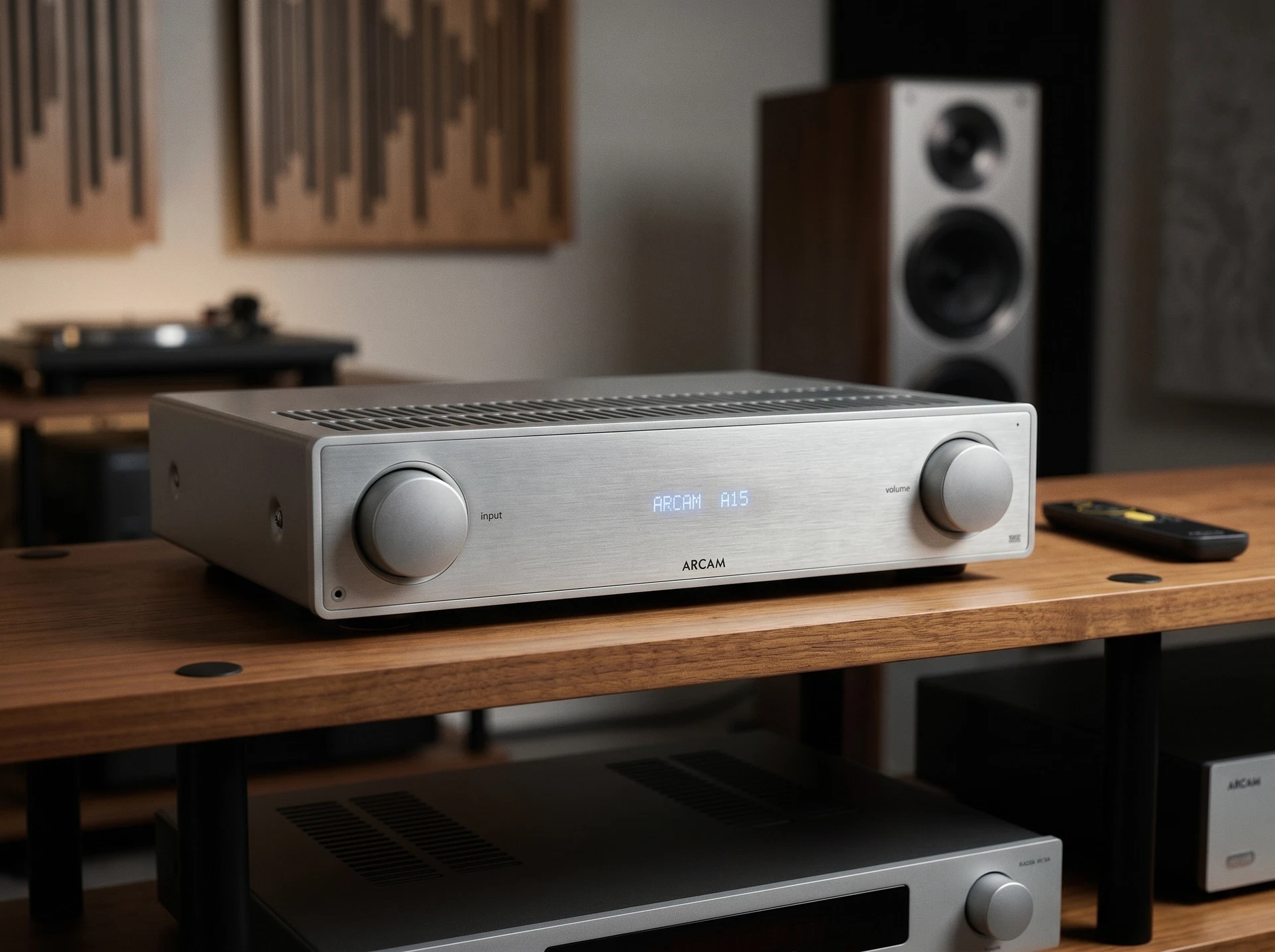 Интегральный усилитель Arcam RADIA A15 Plus - фото в интерьере
