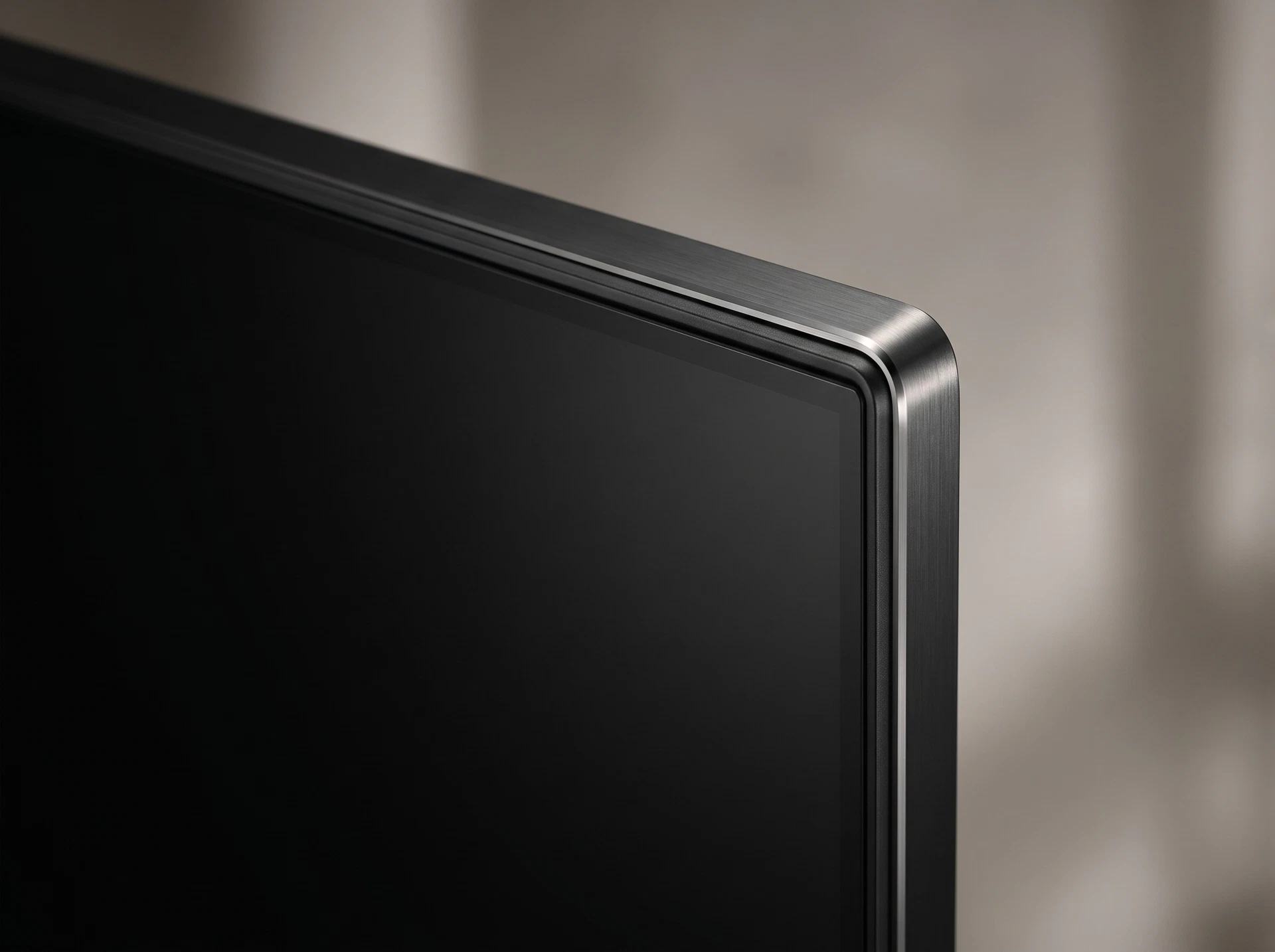 Samsung QE100QN80H 100 дюймов — тонкий профиль в современном интерьере