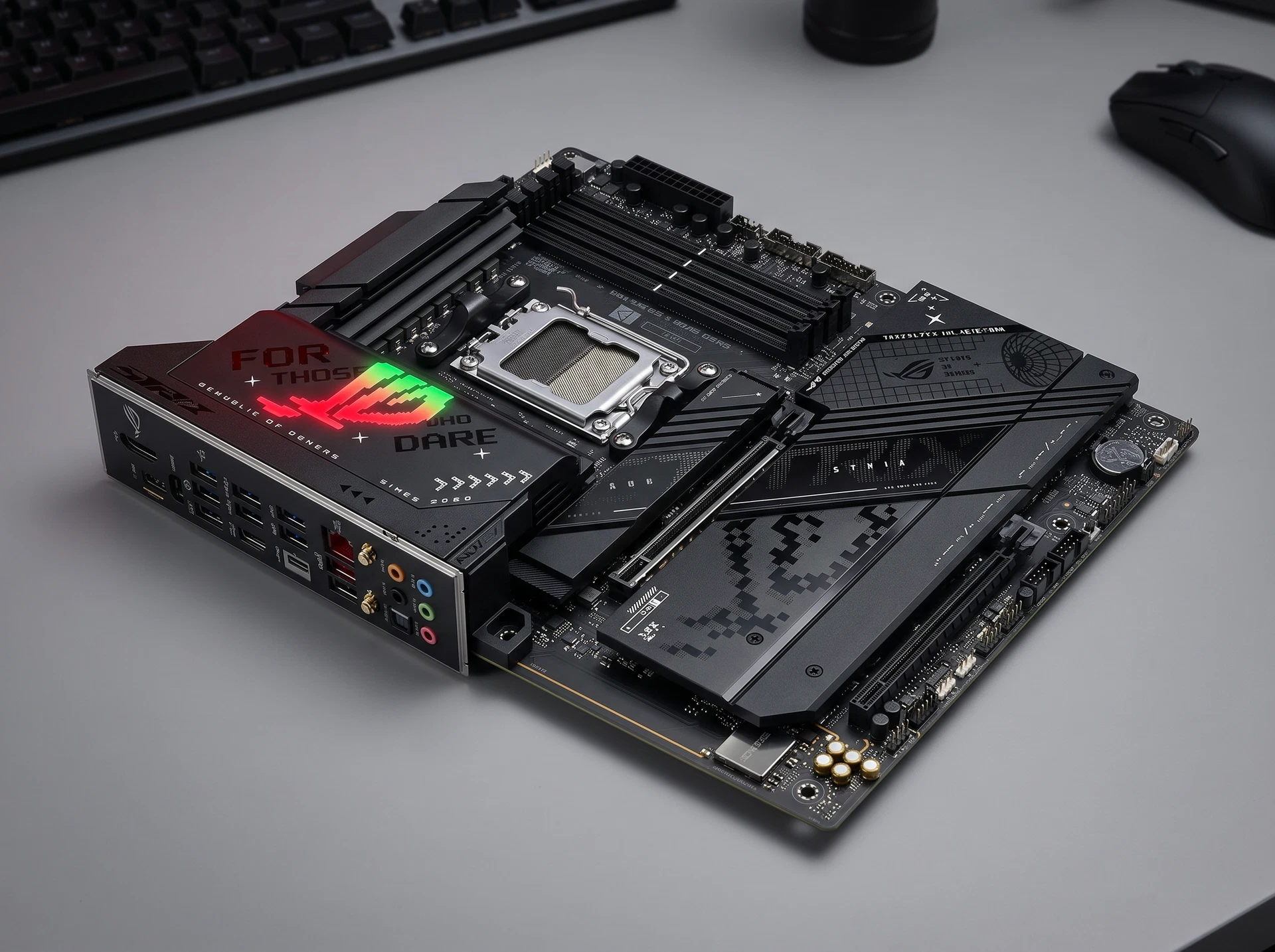 Материнская плата Asus ROG Strix X870-f Gaming Wifi, Socket AM5, AMD X870, ATX, RTL [90MB1IV0-M0EAY0] - фото в интерьере