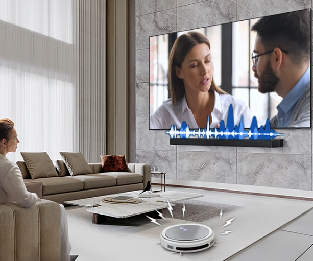 Samsung HW-Q990H Q-Symphony совместная работа с Samsung TV HDMI eARC