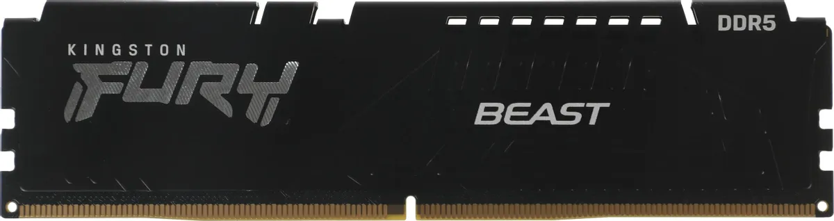 Kingston FURY Beast DDR5 KF556C36BBEK2-32 вид сзади — маркировка, серийный номер, сертификация CE и UKC