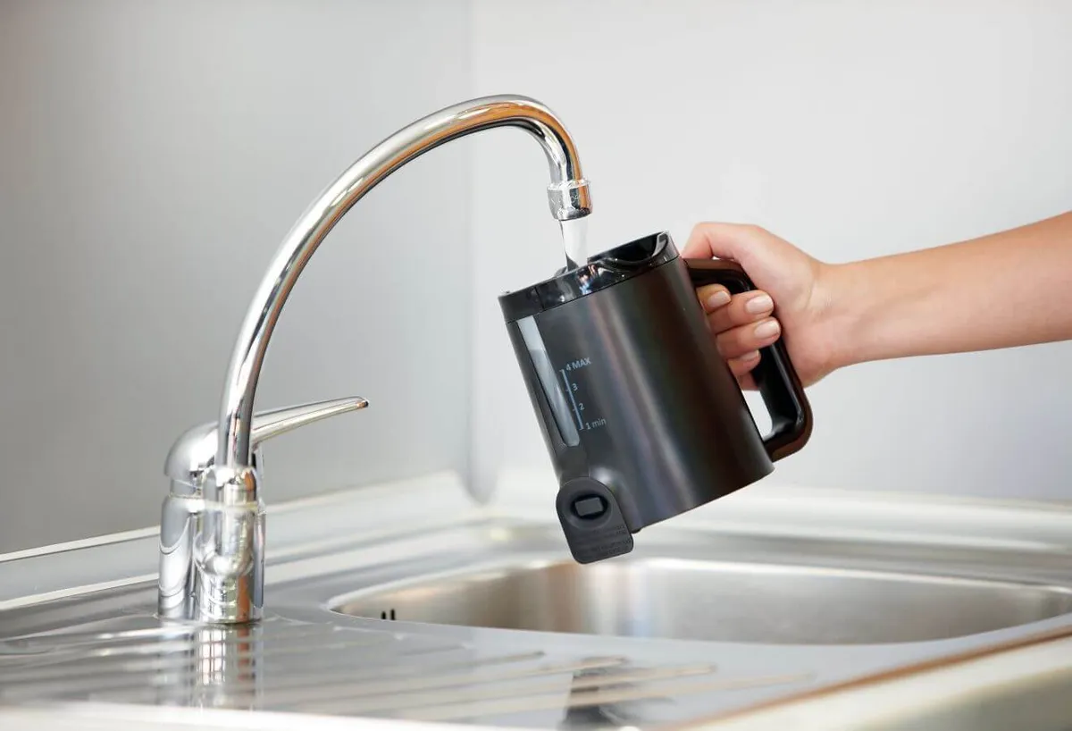 Gorenje ATCM730T наполнение водой из-под крана носик и конструкция резервуара