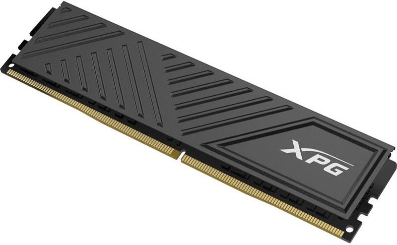 ADATA Gammix AX4U360016G18I-SBKD35 радиатор чёрный профиль 34 мм крупный план
