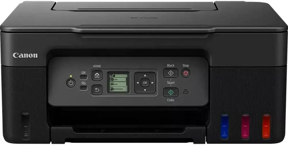 Canon Pixma G3470 вид сверху — система чернильных резервуаров GI-41 СНПЧ