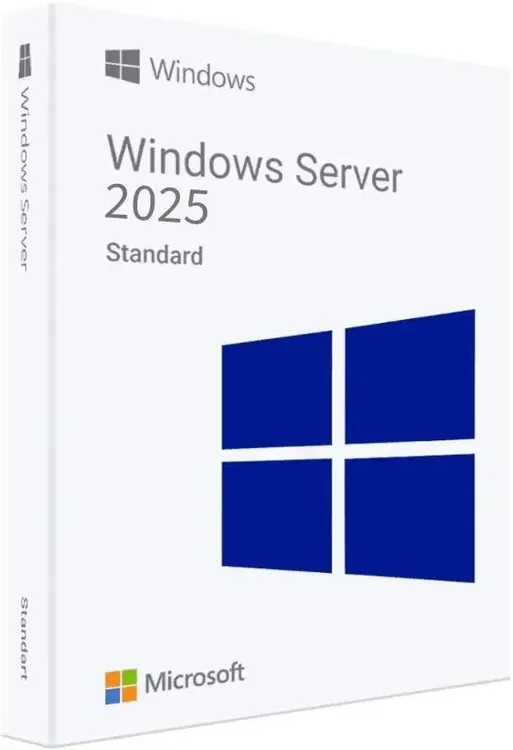 Microsoft Windows Server Standard 2025 OEM DVD EP2-25187 физическое издание