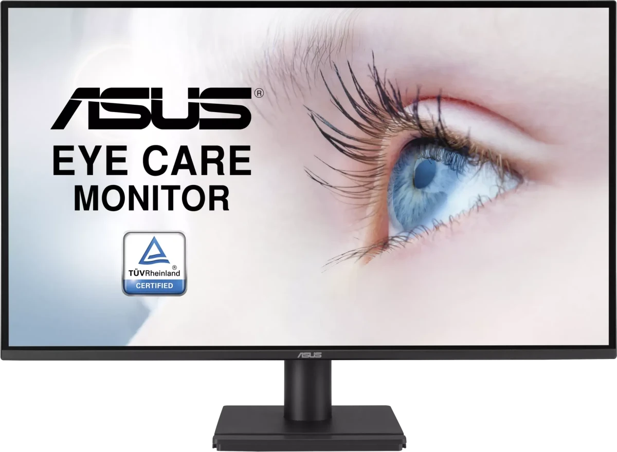 ASUS VA27AQ 27 дюймов IPS QHD монитор с сертификатом TÜV Eye Care