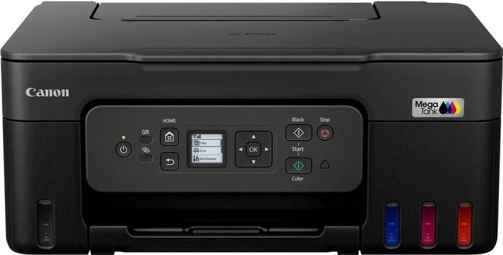 Canon Pixma G3480 лоток подачи бумаги 100 листов вид сбоку
