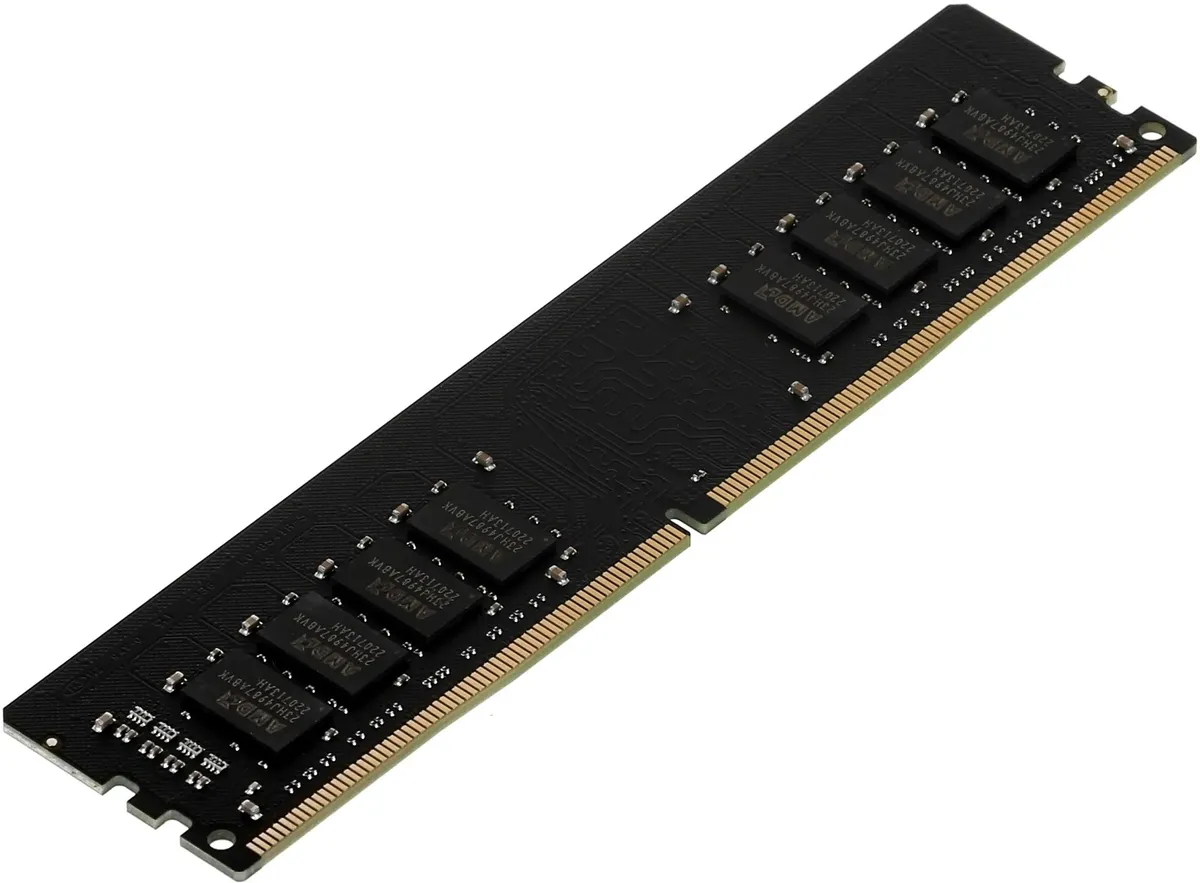 AMD Radeon R7 Performance DDR4 16 ГБ модуль памяти DIMM изометрический вид